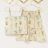 Floral Top + Skirt Set | Size 8