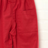 Holiday Green Plaid Reversible Vest + Red Pant Set | Size 7