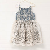 Scallop Watercolor Dress | Size 7