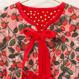 Holiday Quilted Reversible Red Dot Jacket | Size 4