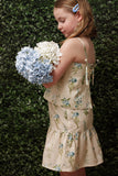 Floral Top + Skirt Set | Size 8