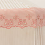 Dusty Pink Neutral Stripe 12" Decor Tent