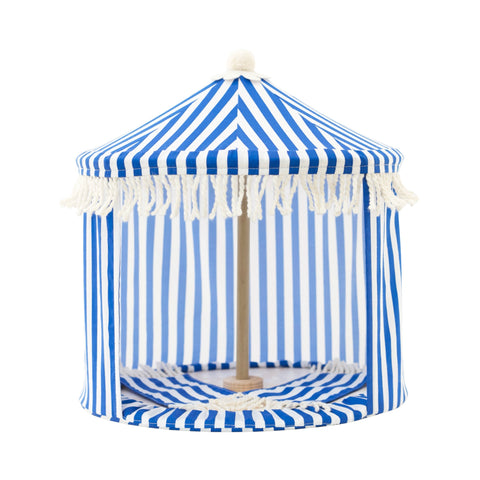Pool Cabana Blue Stripe 12