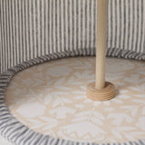 Steel Stripe 12" Decor Tent