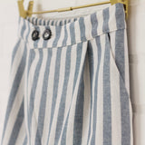 Wide Stripe Vest + Pant Set | Size 9/10