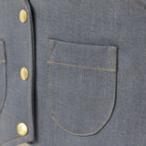 Stretch Denim Seaside Vest