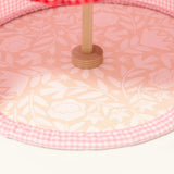 Embroidered Heart 12" Decor Tent
