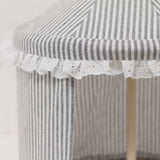 Steel Stripe 12" Decor Tent