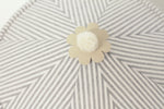 OOAK Steel Stripe 12" Decor Tent