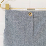 Heather Blue Vest + Pant Set | Size 5