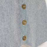 Heather Blue Vest + Pant Set | Size 5
