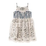 Scallop Watercolor Dress | Size 7