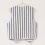 Wide Stripe Vest + Pant Set | Size 9/10