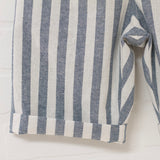 Wide Stripe Vest + Short Set | Size 7