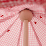 Embroidered Heart 12" Decor Tent