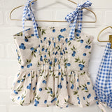 Blueberry Top + Bloomer Set | Size 5