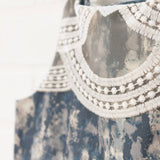 Scallop Watercolor Dress | Size 7