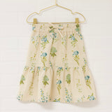 Floral Top + Skirt Set | Size 8