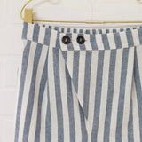 Wide Stripe Vest + Pant Set | Size 9/10