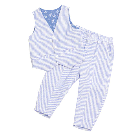Reversible Vest + Pant Set | Size 2