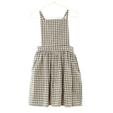 Holiday Green Plaid Pinafore | Size 7