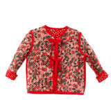 Quilted Reversible Red Dot Jacket | Size 4