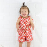 Coral Daisy Jumper - Size 4