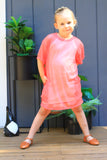 Oversized Mesh Pocket Dress