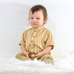 Wheat Snap Down Top • Size 18/24m